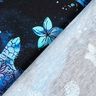 Jersey coton Tortues Aloha | Glitzerpüppi – bleu nuit/turquoise clair,  thumbnail number 4