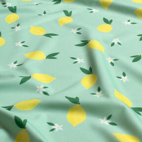 Tissus pour maillot de bain UPF50 Zitronen – menthe clair/jaune citron, 