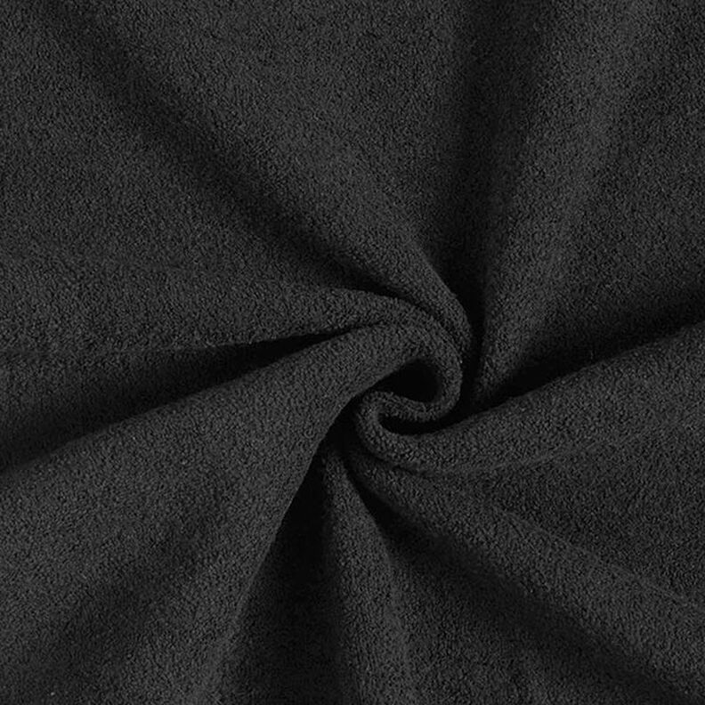 Coton Sweat Polaire éponge – noir, image number 1