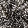 Chiffon ornements floraux – noir/blanc,  thumbnail number 3