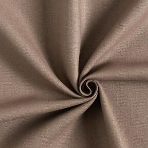 Pur lin lourd Uni – taupe foncé, 