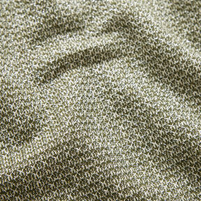French Terry Paillettes – kaki, 