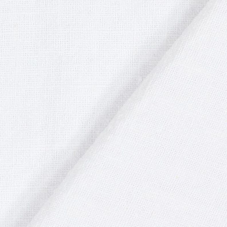 Tissu de Ramie–Mix stonewashed, qualité lourde – blanc,  image number 3