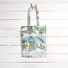 Tissu de décoration Gobelin Paysage hivernal – ivoire/turquoise clair,  thumbnail number 7