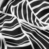 Jersey viscose Feuilles abstraites – noir/blanc,  thumbnail number 2