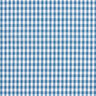 Tissu en coton Vichy à carreaux 0,5 cm – bleu jean/blanc,  thumbnail number 1