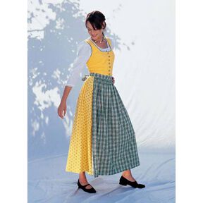 Robe folklore, Burda 8448, 