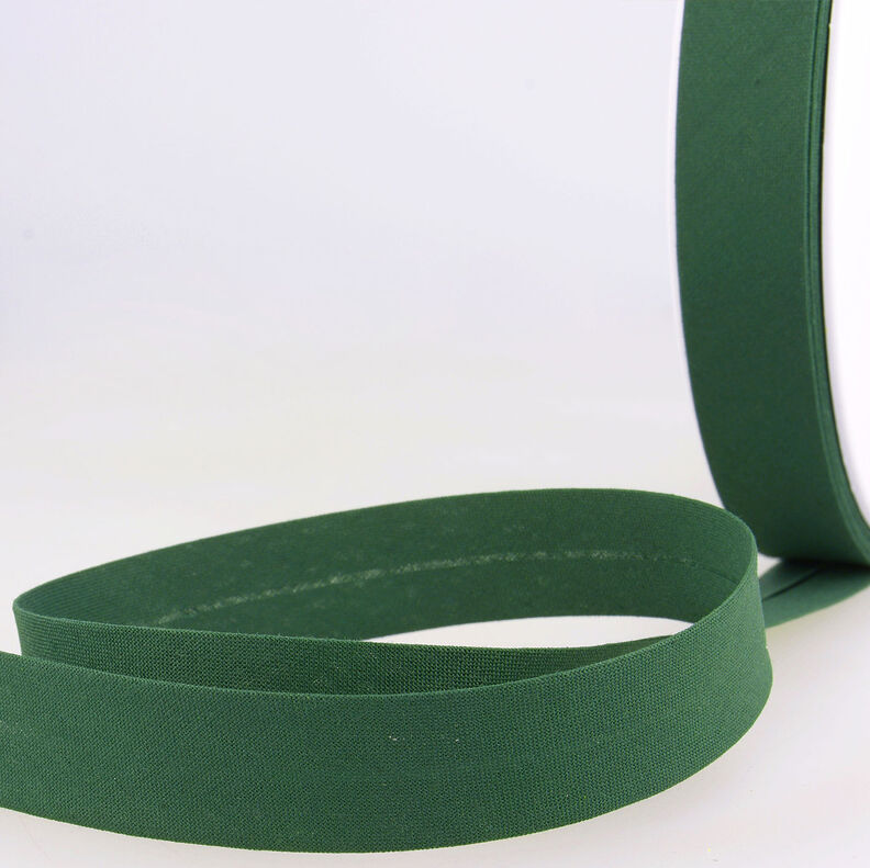 Biais Polycotton [20 mm] – vert foncé,  image number 1