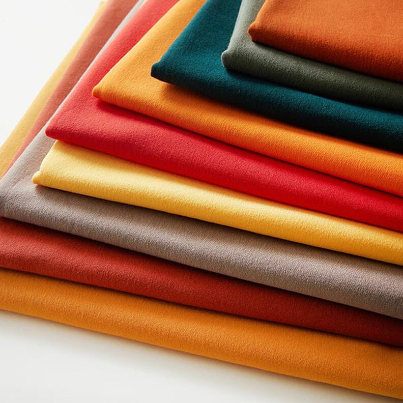 Molleton coton léger uni – mauve,  image number 11