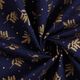 Popeline de coton sapins – bleu marine,  thumbnail number 3