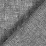 Mélange lin-coton chevron – noir,  thumbnail number 4