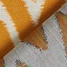 Tissus pour l’extérieur Jacquard Motif ikat – moutarde,  thumbnail number 4