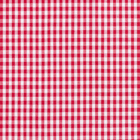Tissu en coton Vichy à carreaux 0,5 cm – rouge/blanc, 