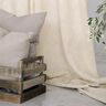 Tissu pour voilages Structure tissée 300 cm – beige clair,  thumbnail number 5