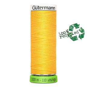 Fil à tout coudre rPET [417] | 100 m  | Gütermann – jaune soleil, 