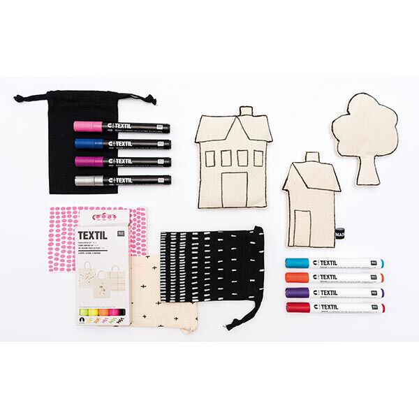 Lot crayons pour textiles «Basic» | RICO DESIGN,  image number 8