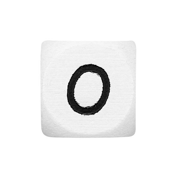 Lettres alphabet en bois O – blanc | Rico Design,  image number 1