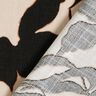 Tissu viscose Feuilles luxuriantes  – amande/noir,  thumbnail number 4