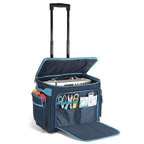 Trolley pour machine à coudre | PRYM - jeans / turquoise, 