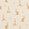 Tissu de décoration Semi-panama Lièvre – nature/marron clair,  thumbnail number 1