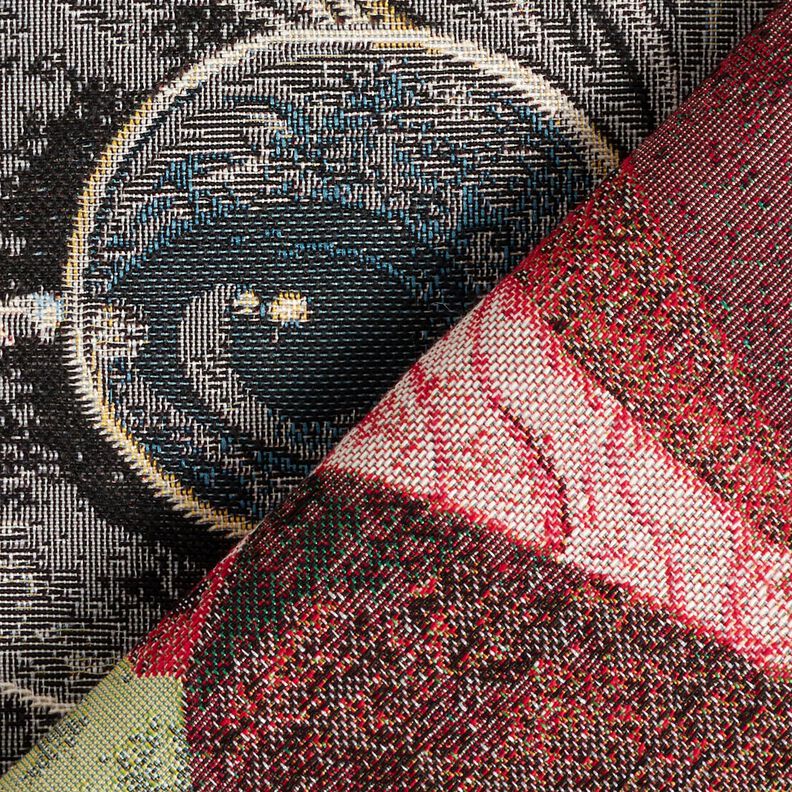 panneau d&eacute;coratif Gobelin chat &eacute;l&eacute;gant &ndash; nature/gris,  image number 4