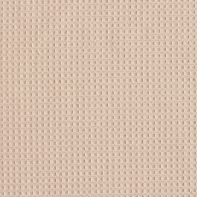 Tissu éponge/Nid d’abeille Uni – taupe clair,  image number 6