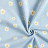 Jersey gaufré marguerites – bleu argenté,  thumbnail number 3