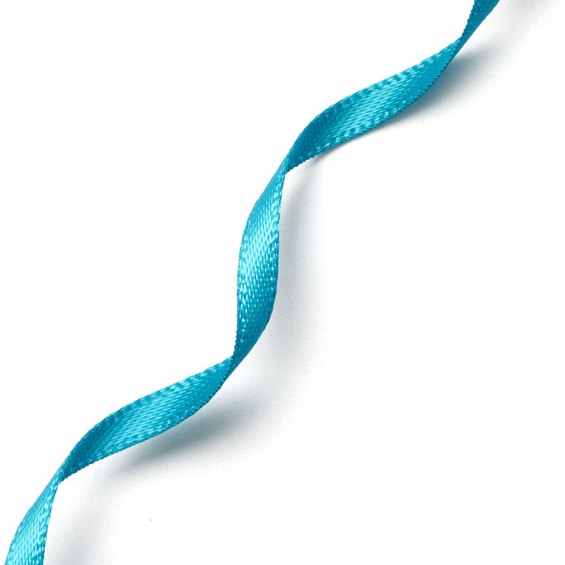 Ruban de satin [3 mm] – bleu aqua,  image number 3