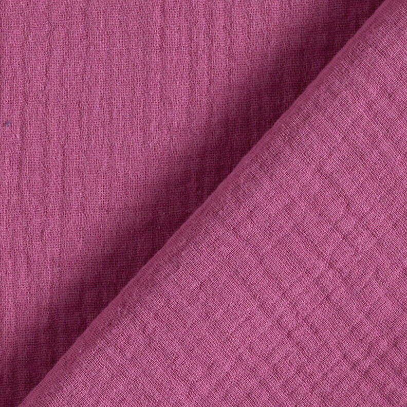 Tissu double gaze de coton – lavande, image number 4
