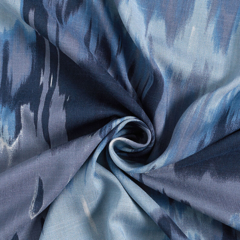 Tissu en viscose Reflet dans l’eau – bleu acier/jean bleu clair,  image number 3