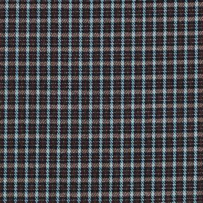 Mélange viscose Carreaux à paillettes – turquoise/marron noir, 