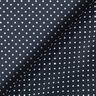 Tissu pour doublure à pois – bleu marine/blanc,  thumbnail number 4