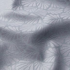 Coton enduit Mini éventails – gris schiste, 