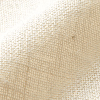 Tissu de décoration Jute Uni 150 cm – ivoire, 