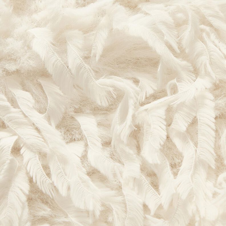 Fourrure synthétique Plumes unies | Katia Fabrics – blanc, image number 7