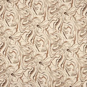 Mélange lin Marmor – amande/mocca, 