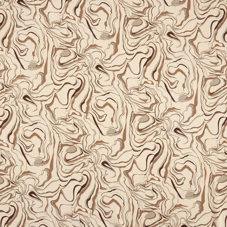Mélange lin Marmor – amande/mocca, image number 1