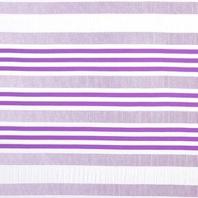Jersey viscose aspect crash – blanc/lilas, 