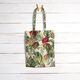 Jacquard Gobelin Palmier Monstera – vert/rouge,  thumbnail number 6