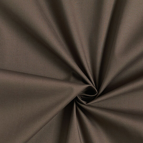 Coton stretch uni – marron noir,  image number 1