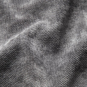 Tissu rideau thermique Chenille – granit, 