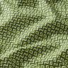 Tissu en coton Cretonne Zigzag ethnique – vert,  thumbnail number 2