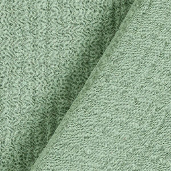 GOTS Tissu triple gaze de coton – roseau,  image number 5
