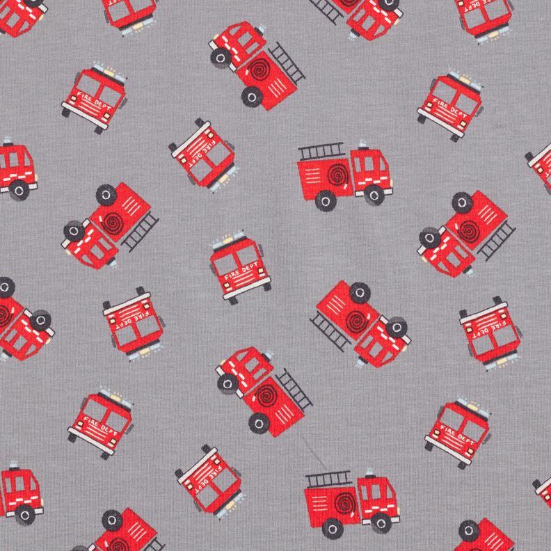 Jersey coton Pompiers – gris,  image number 1