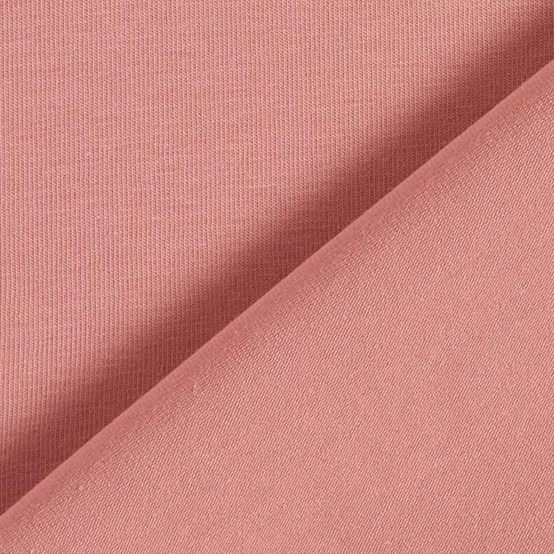 GOTS Jersey coton | Tula – vieux rose,  image number 3