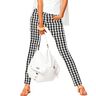Stretch pour pantalon Vichy – noir/blanc,  thumbnail number 5