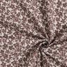 Popeline coton Mer de fleurs – taupe/marron,  thumbnail number 3