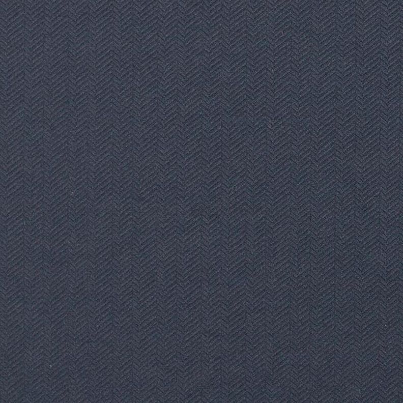 Tissu stretch Structure à chevrons – bleu nuit,  image number 1
