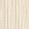 Tissu maille Tissu ajouré à rayures pailletées élégantes – crème,  thumbnail number 1