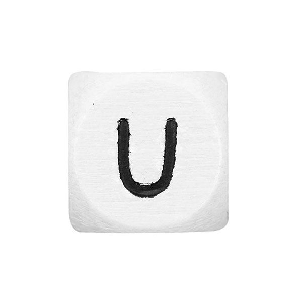 Lettres alphabet en bois U – blanc | Rico Design,  image number 1